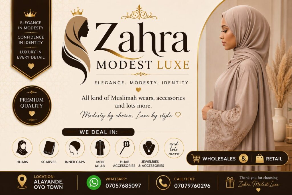 Zahra Modest Luxe