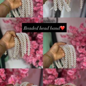 Beaded Head Band – Stylish Hair Accessory for Women