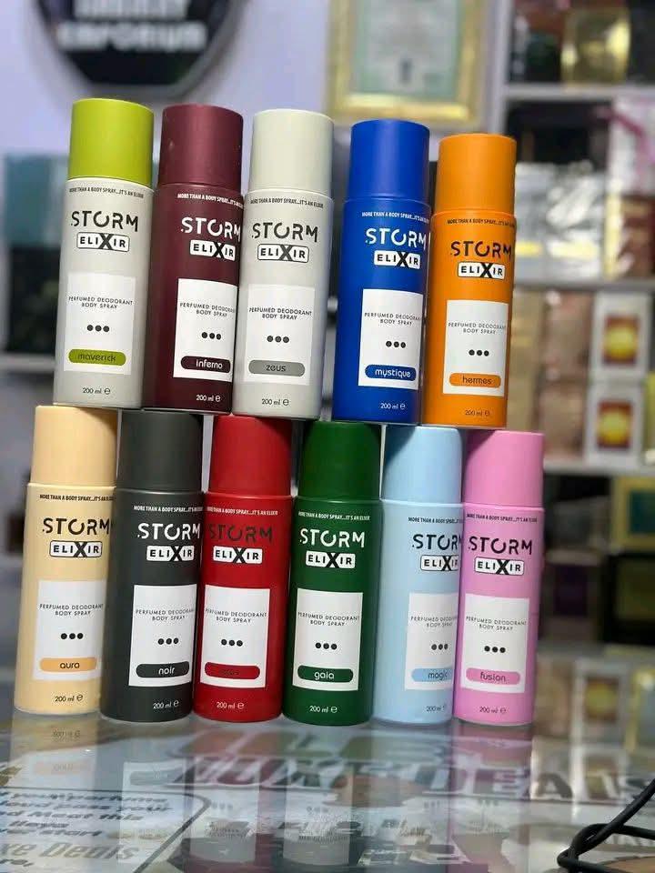 Storm Elixir Body Spray 200ml – Refreshing Everyday Body Spray